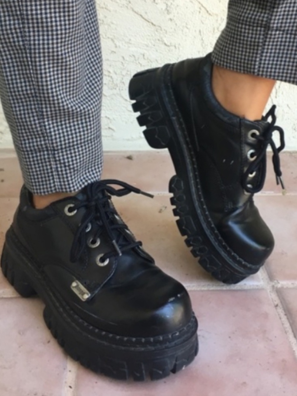 Bongo Ronnie black Oxford sneakers